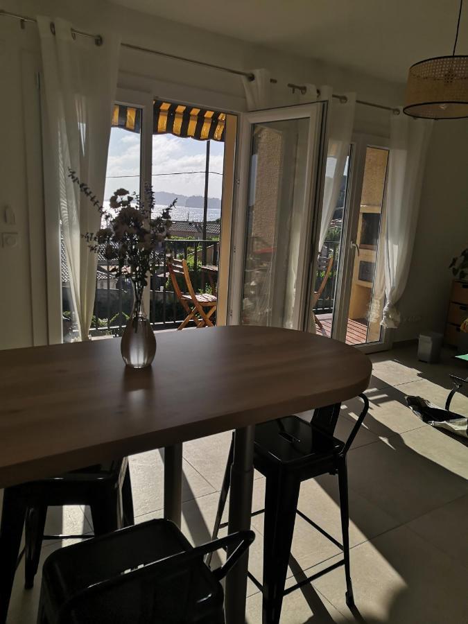 Appartement Cosy Vue Mer A 50 M De La Plage - Refait A Neuf Et Climatise Ле-Праде Екстер'єр фото