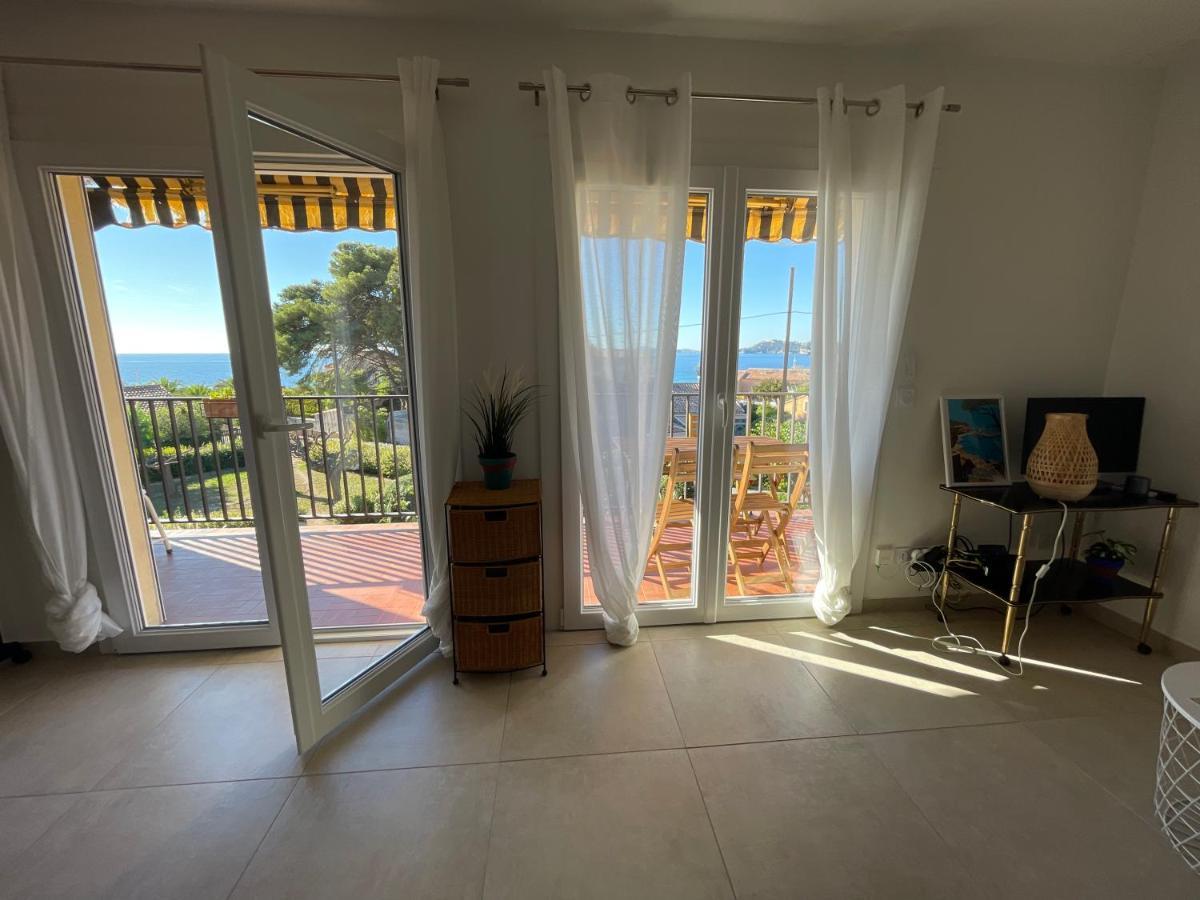 Appartement Cosy Vue Mer A 50 M De La Plage - Refait A Neuf Et Climatise Ле-Праде Екстер'єр фото