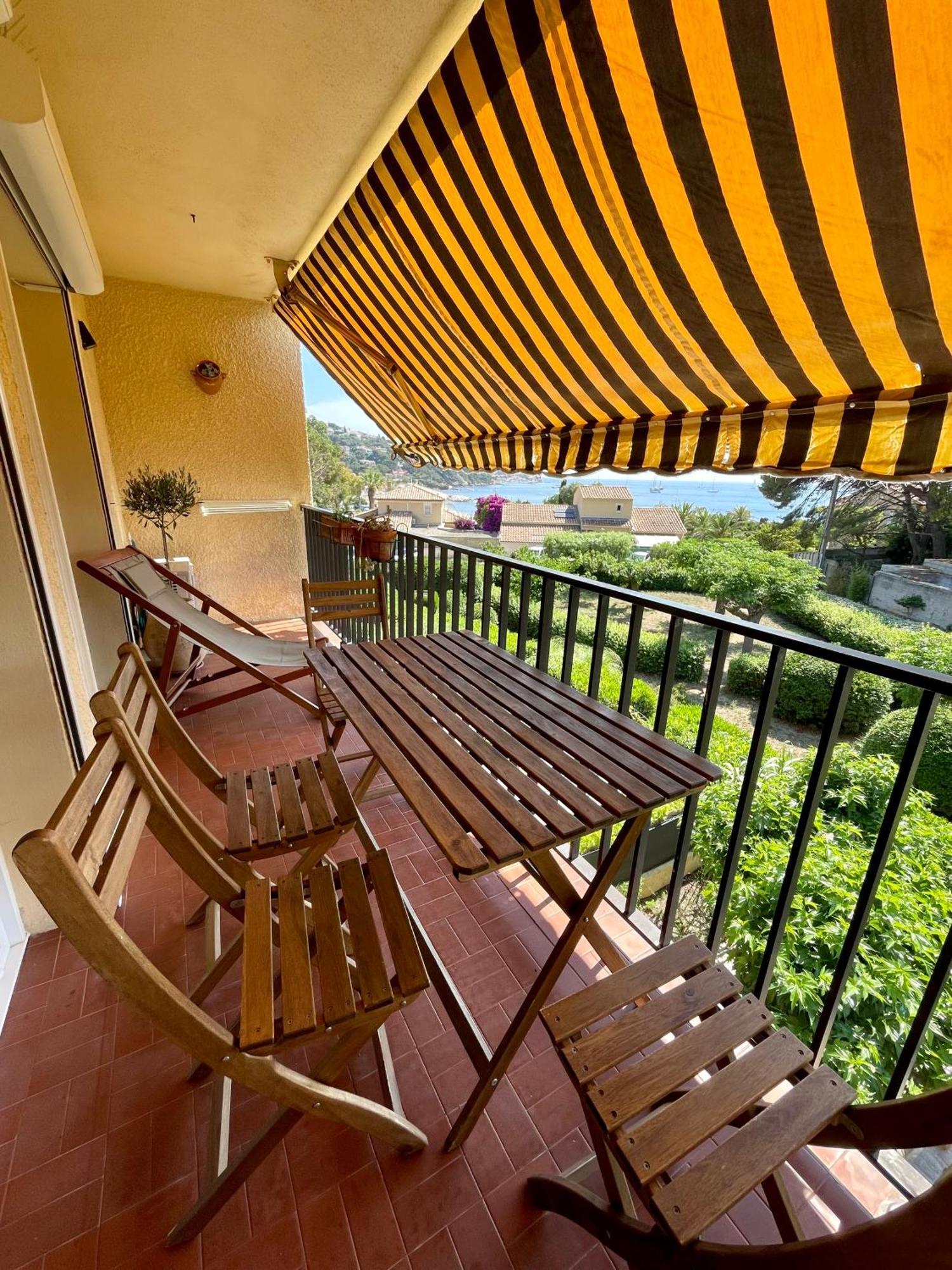 Appartement Cosy Vue Mer A 50 M De La Plage - Refait A Neuf Et Climatise Ле-Праде Екстер'єр фото